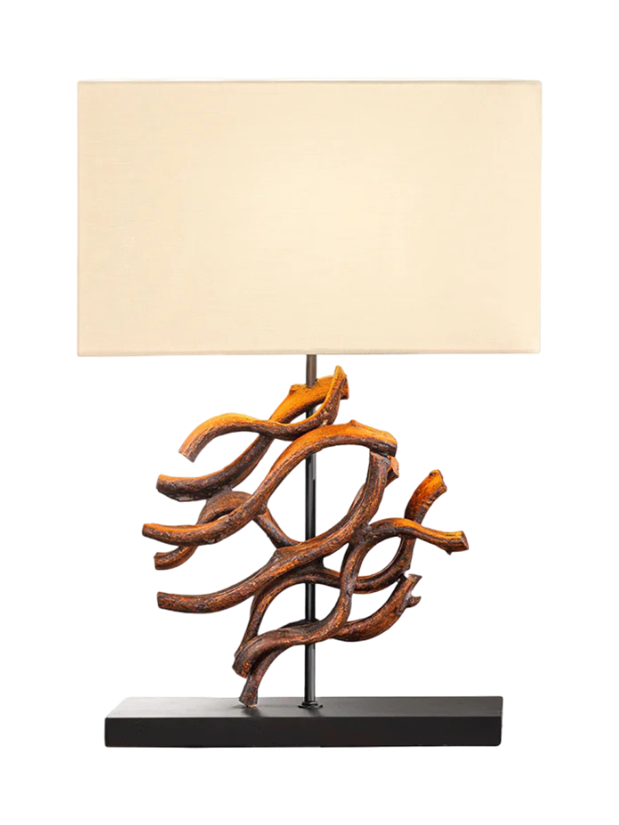 
Grande lampada da tavolo «The Wave II» realizzata a mano