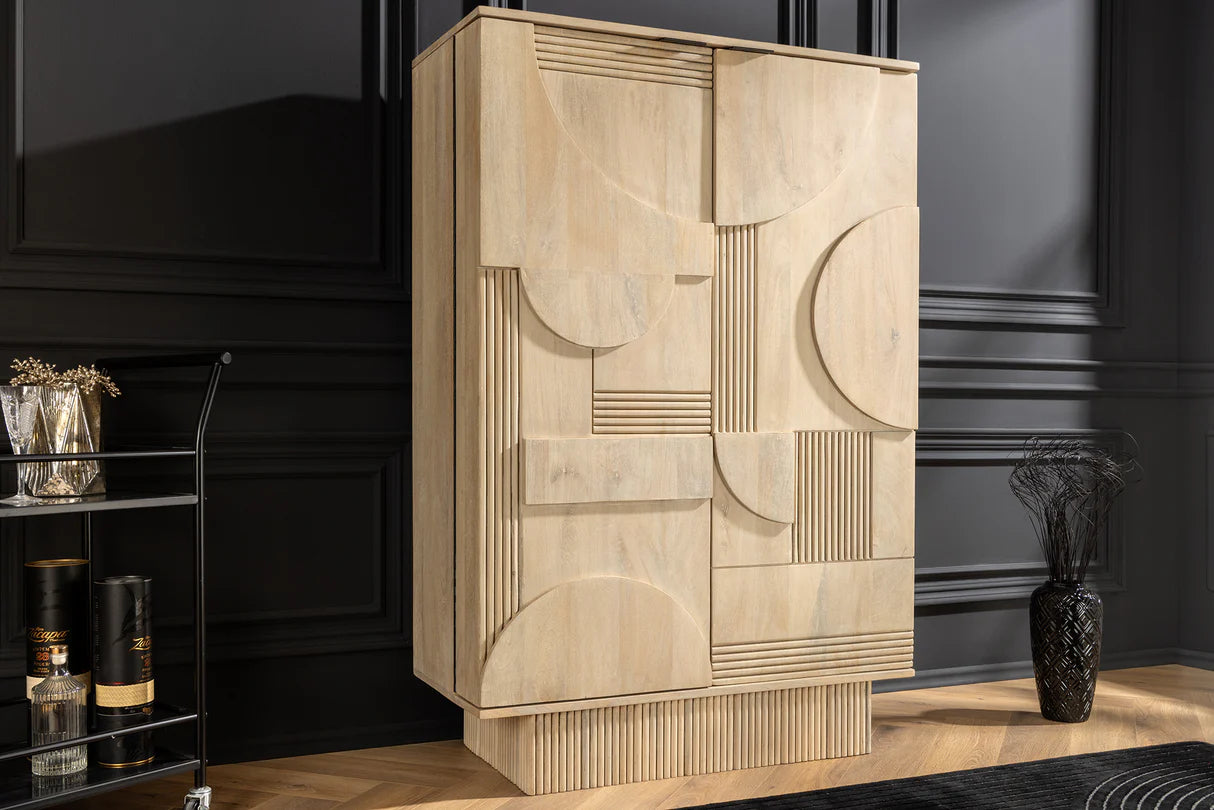 
Massiver Design Barschrank „Art Deco“