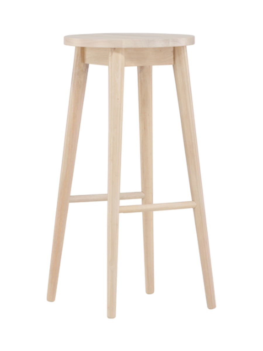 
Tabouret de bar en bois massif « Mollösand » - Blanchiment