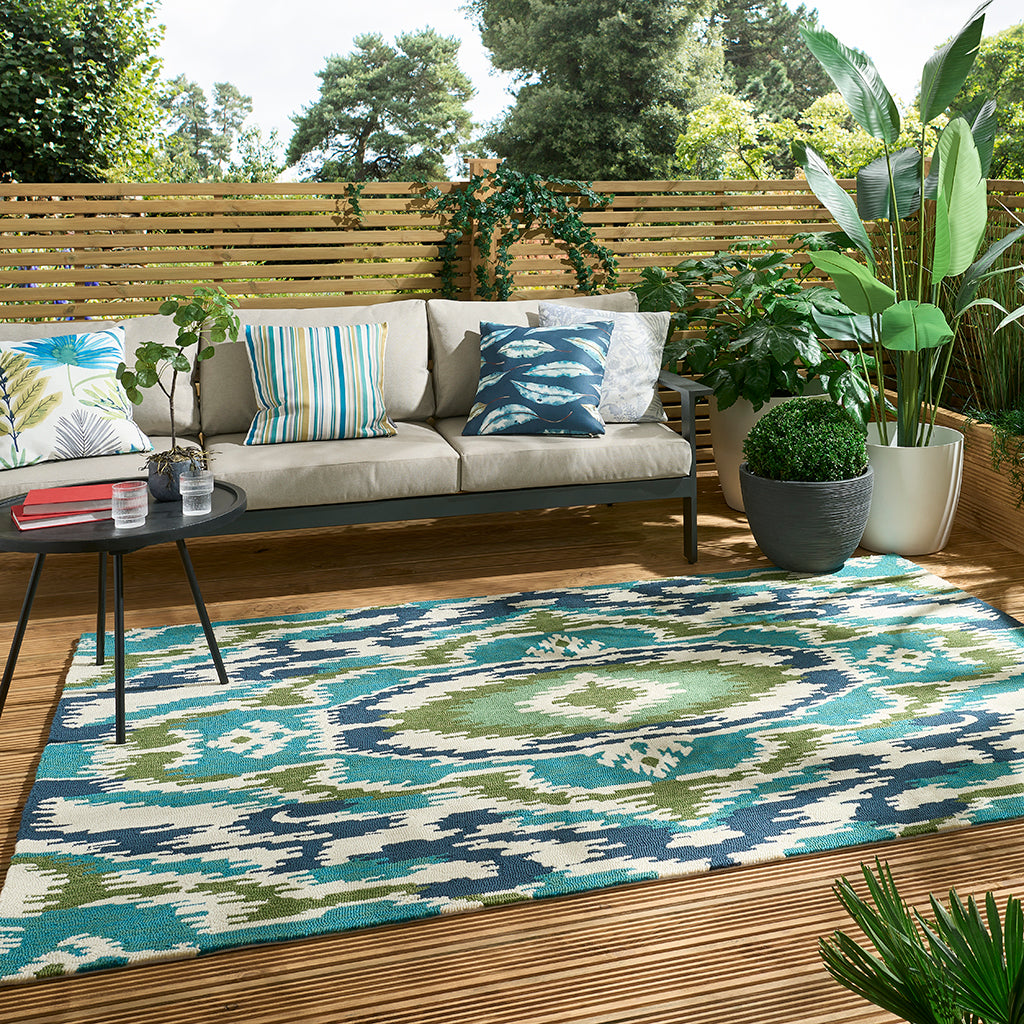 
High-Quality Indoor/Outdoor Designer Rug "Ixora", Various Sizes - 140 x 200 cm