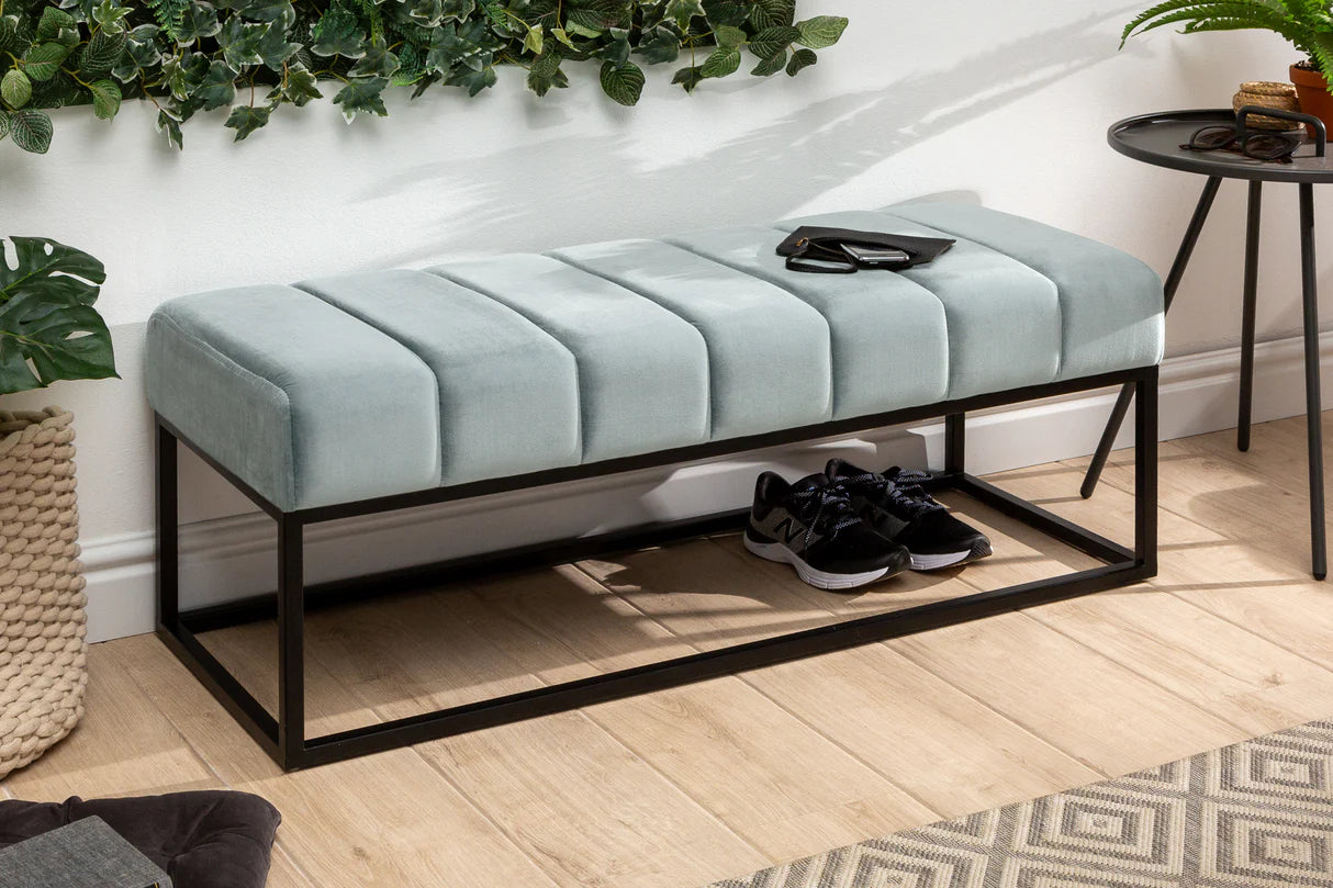 
Banc « Petit Beaute » - Velours menthe