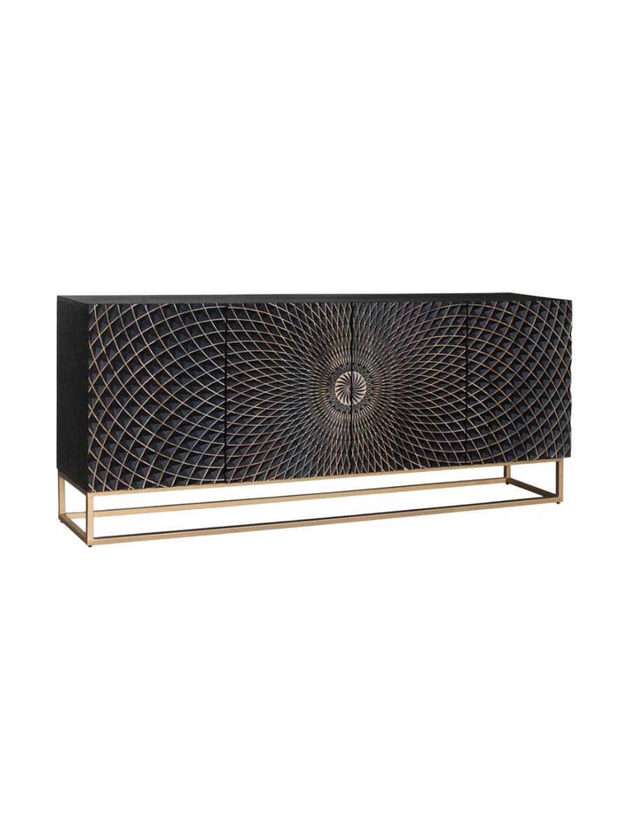 
Design Sideboard „Illusion“ aus Massivholz