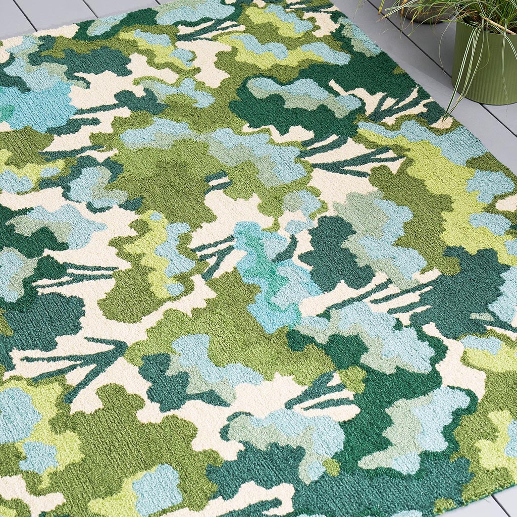 
High-quality indoor/outdoor designer rug "Tree Tops", various sizes - 140 x 200 cm