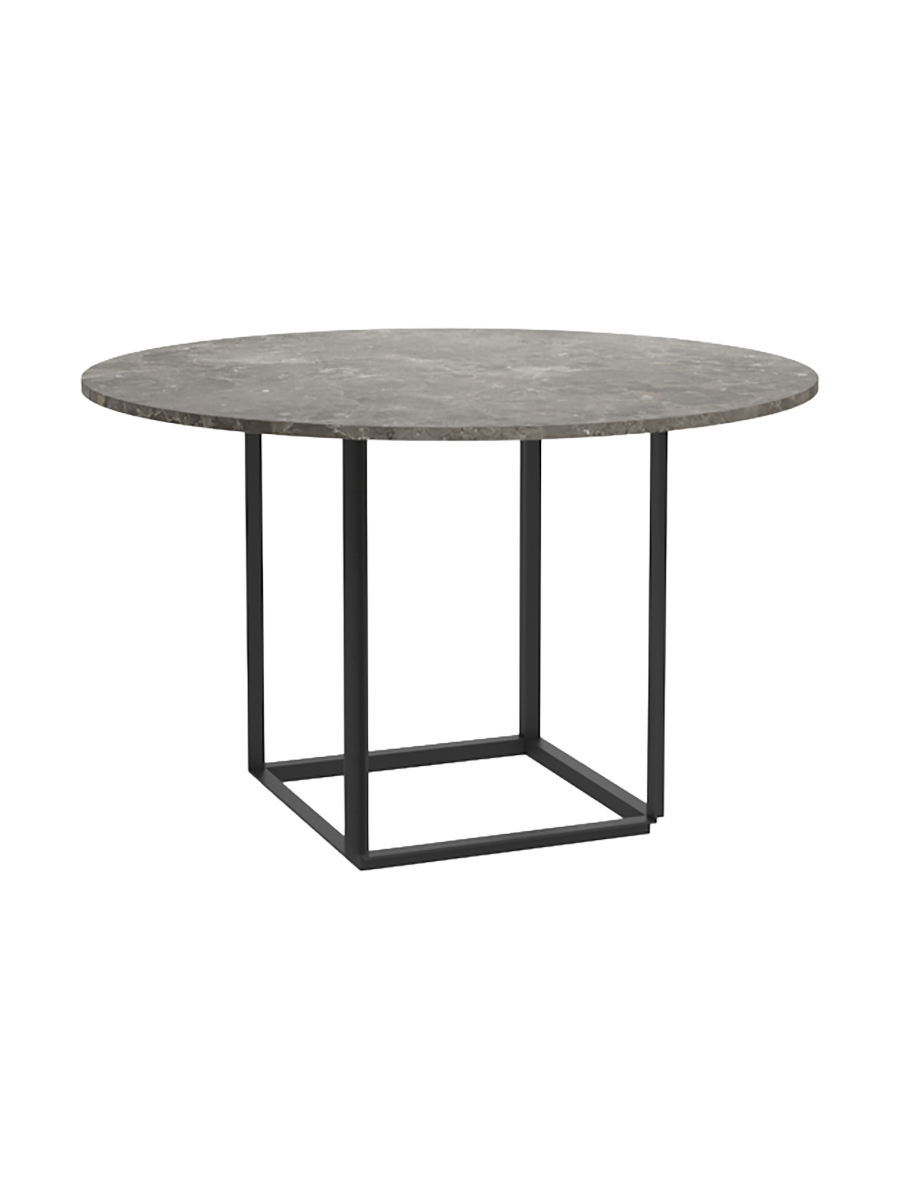 
Designer Marble Dining Table "Florence", various sizes - Gris du Marais Marble / Ø 120 cm