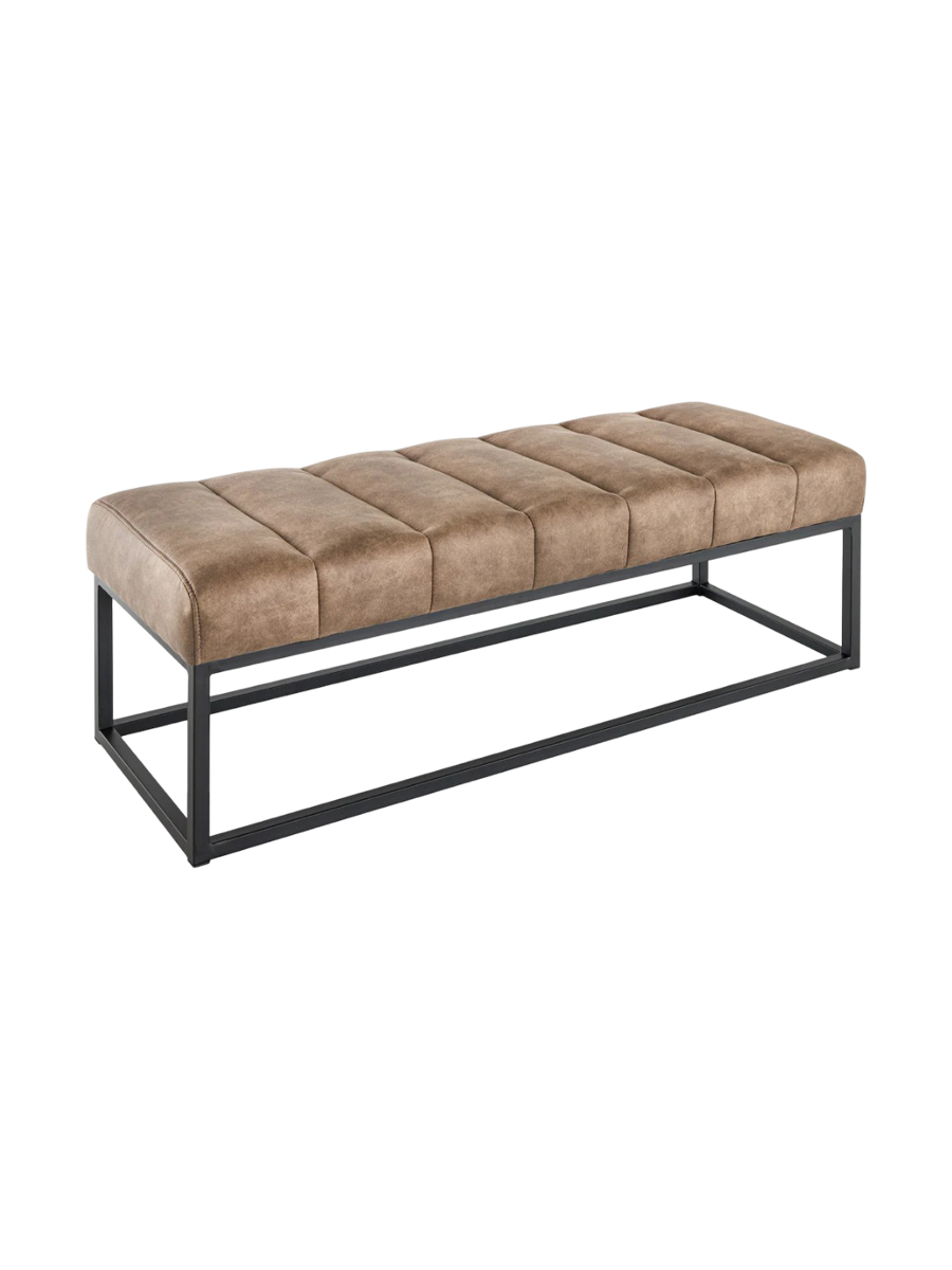 
Banc « Petit Beaute » - Velours taupe