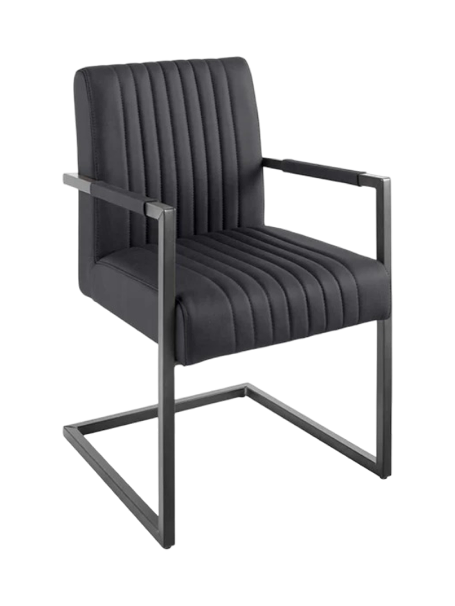 
Fauteuil cantilever « Astone » - Noir