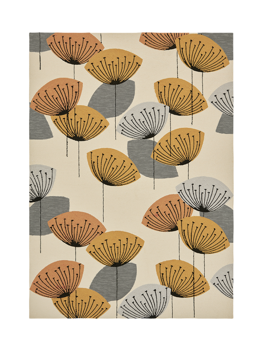 
Tapis design d'intérieur/extérieur de qualité supérieure « Clocks », différentes tailles - 140 x 200 cm