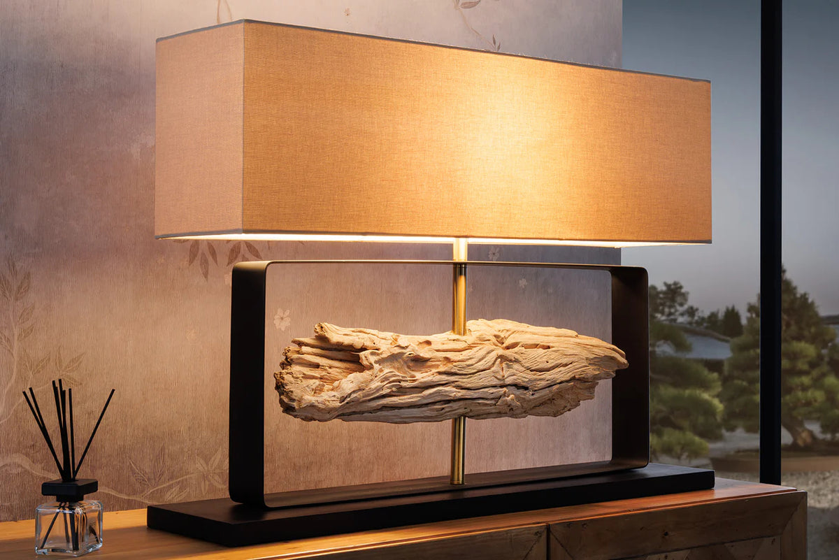 
Grande lampada da tavolo «Rousilique» realizzata a mano