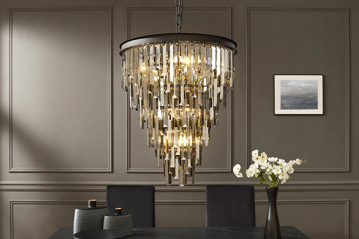 
"Crystal" 15-Light Design Chandelier