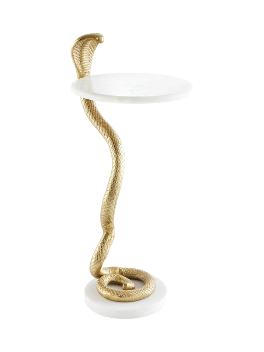 
Designer Side Table "Wildlife Cobra"