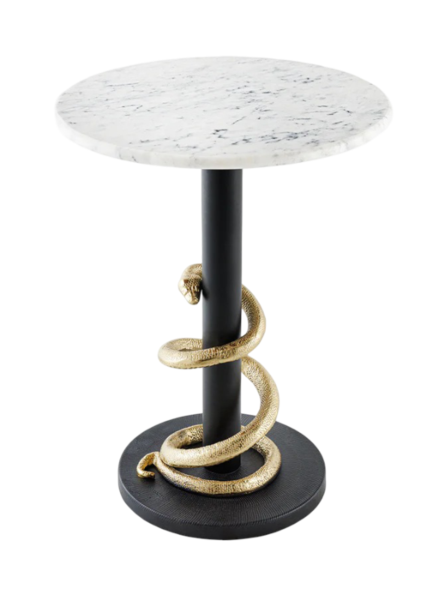 
Marble Design Side Table "Wildlife Snake"