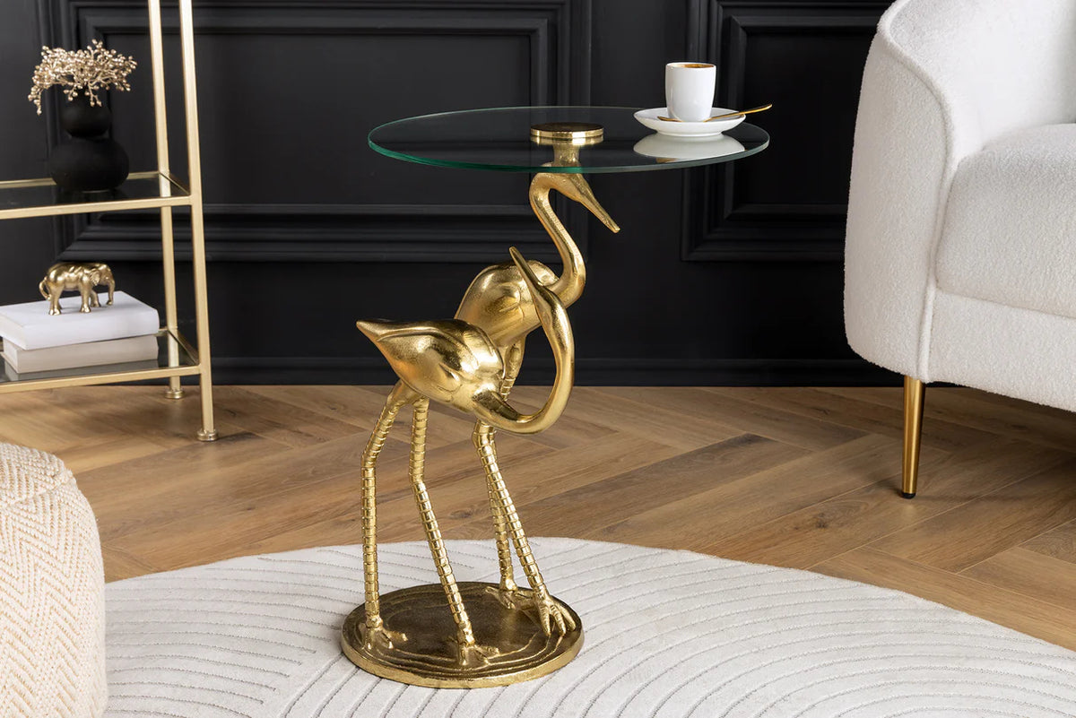 
Designer Side Table "Wildlife Cane"