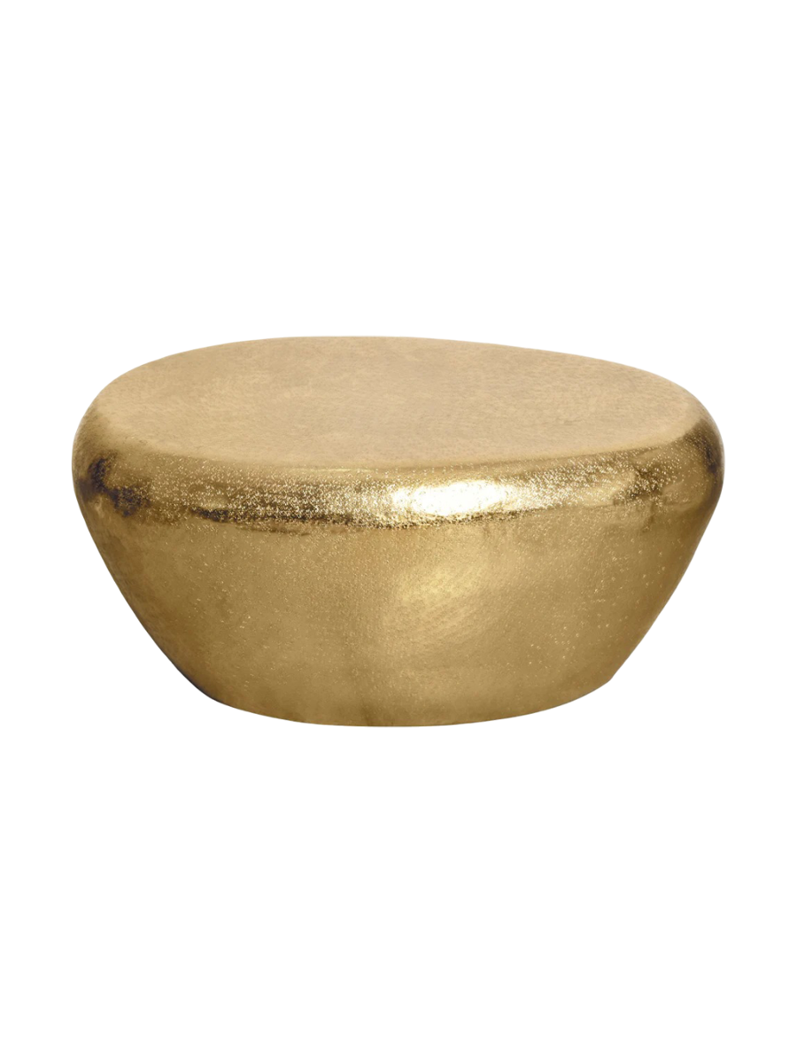 
Tavolino da salotto di design „Stone“ - Oro