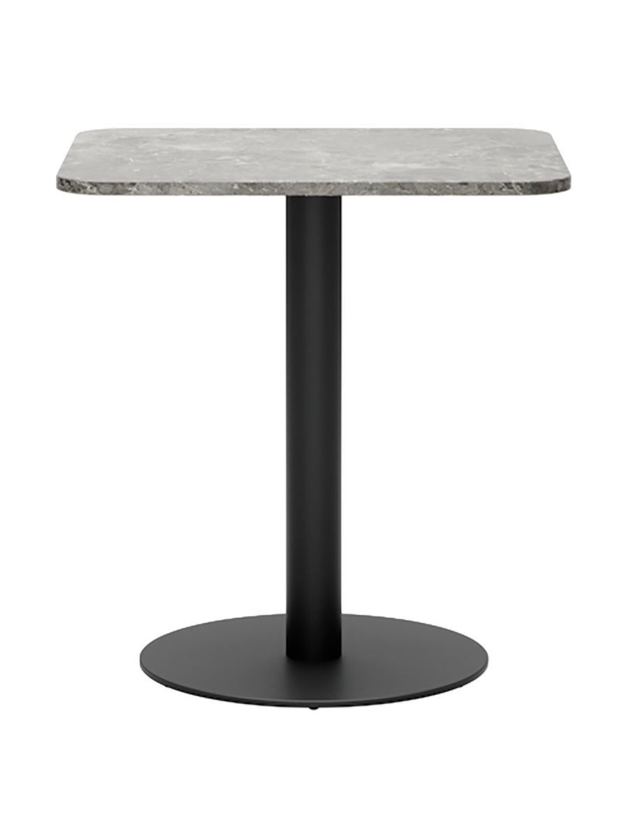 
Table de bistrot en marbre design « Florence », différentes tailles - Marbre Gris du Marais / 70 x 60 x hauteur 74 cm