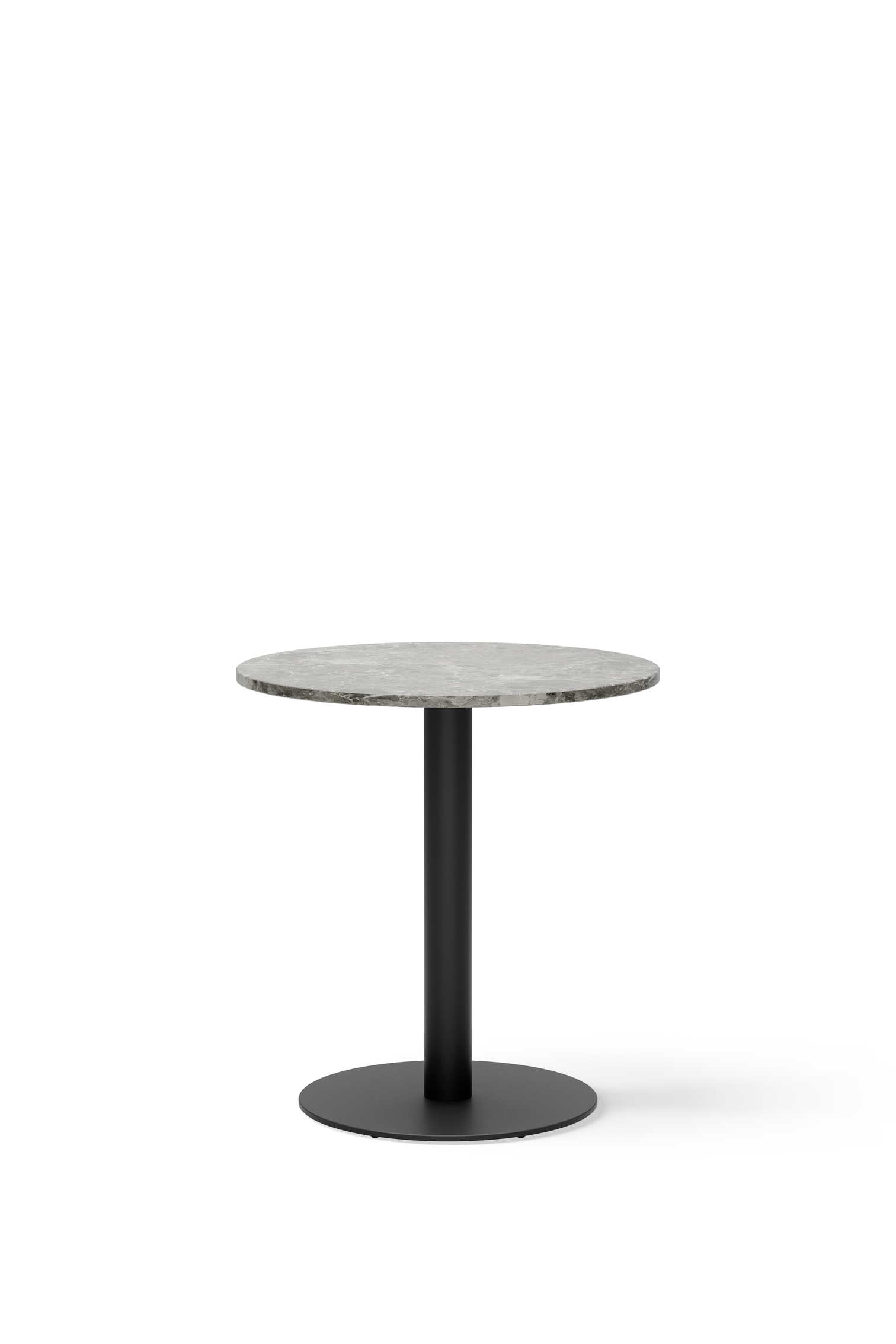 
Table de bistrot en marbre design « Florence », différentes tailles - Marbre Gris du Marais / Ø 70 x hauteur 74 cm