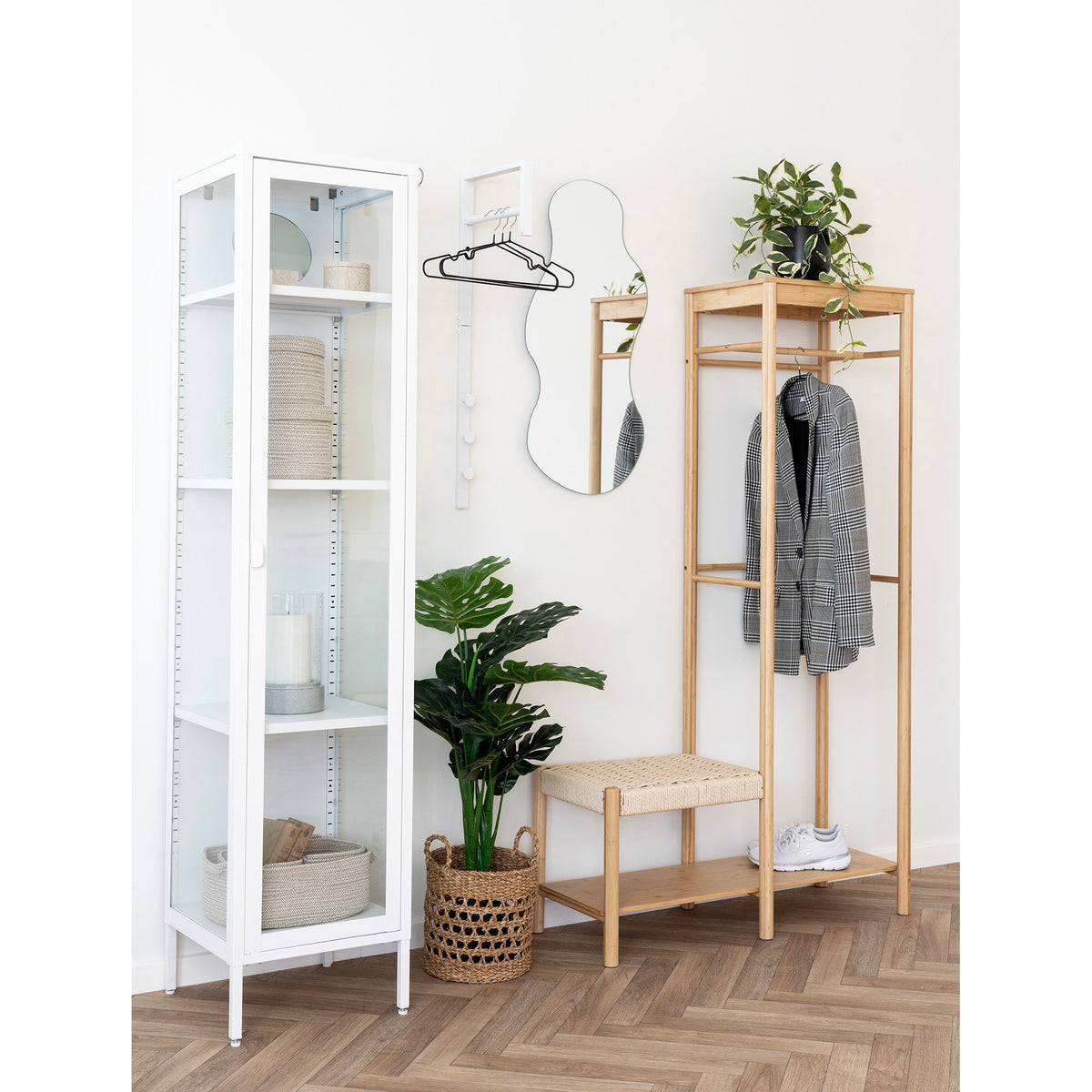 
Appendiabiti di design «Trento» - Bianco