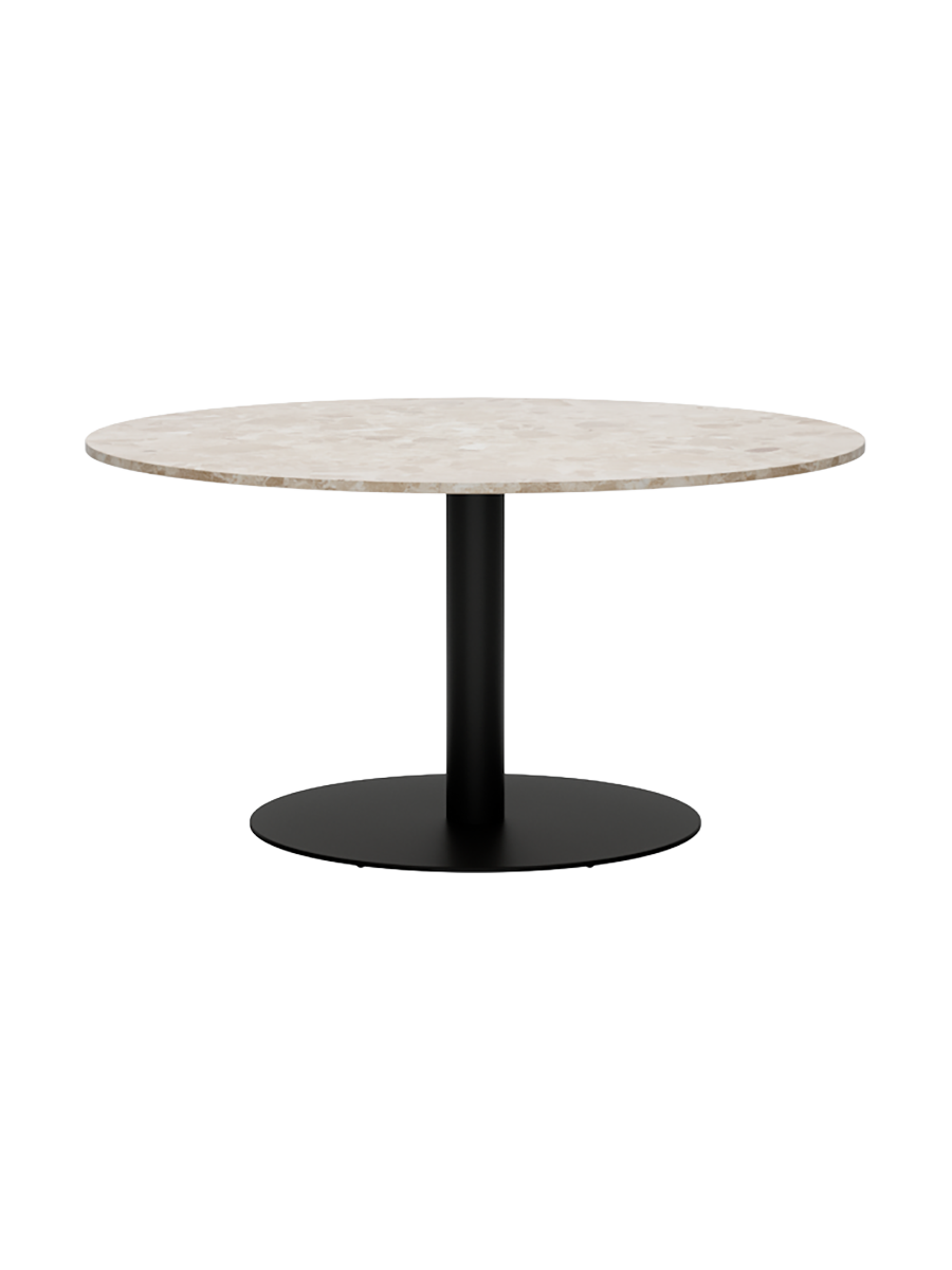 
Designer Marble Dining Table "Florence II", various sizes - Kunis Breccia Marble / Ø 145 cm