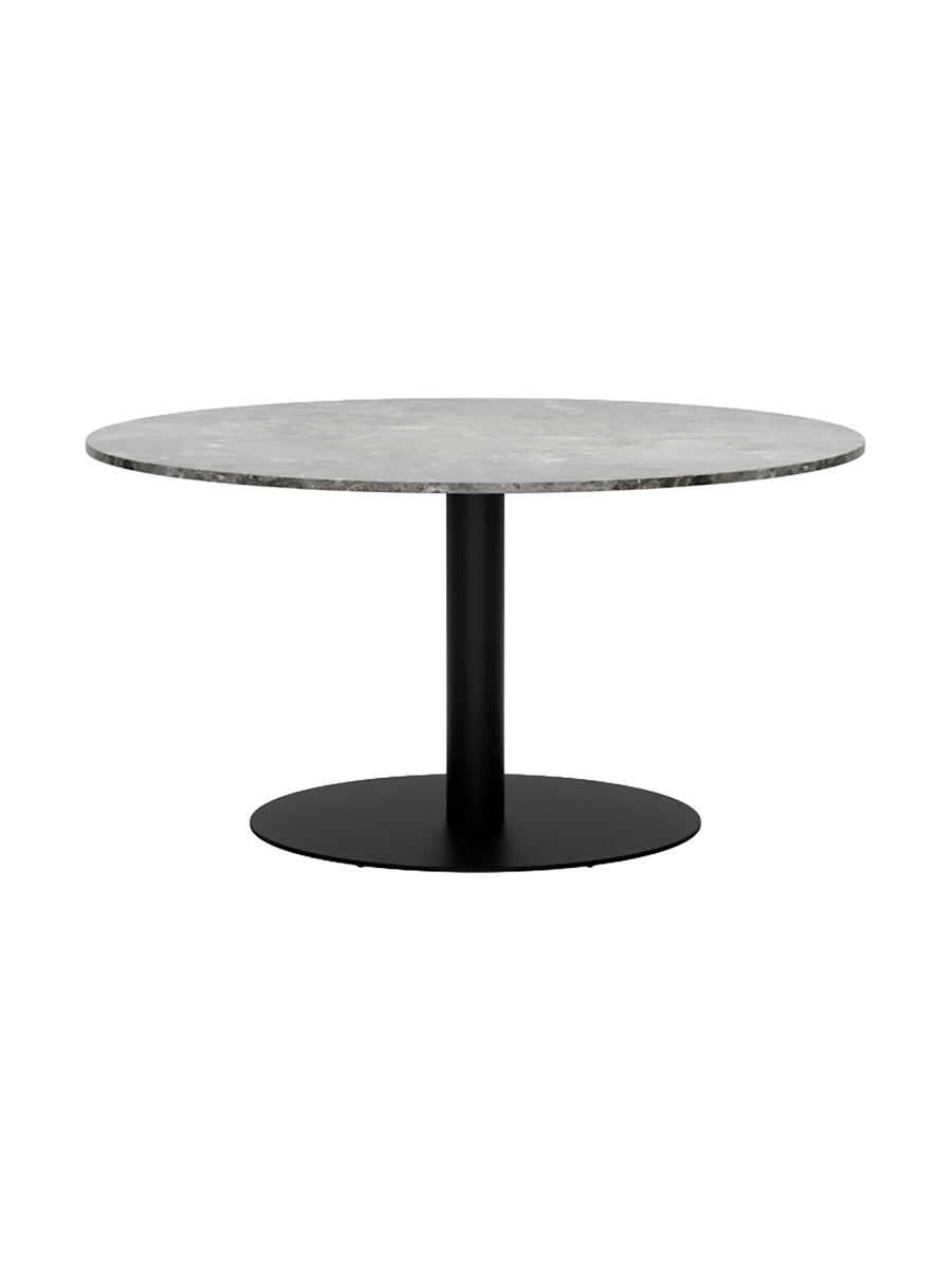 
Designer Marble Dining Table "Florence II", various sizes - Gris du Marais Marble / Ø 145 cm