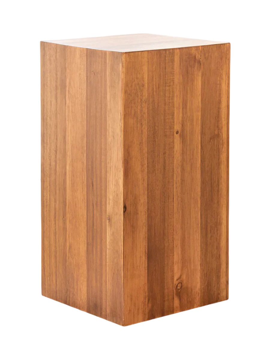 
Decorative and flower column "Columna II" made of solid wood - Height 50 cm
