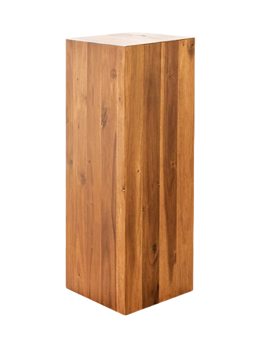 
Decorative and flower column "Columna II" made of solid wood - Height 75 cm