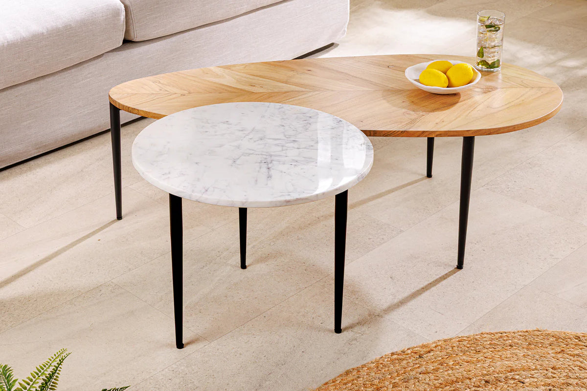 
Set di tavolini da salotto di design “Adlon”