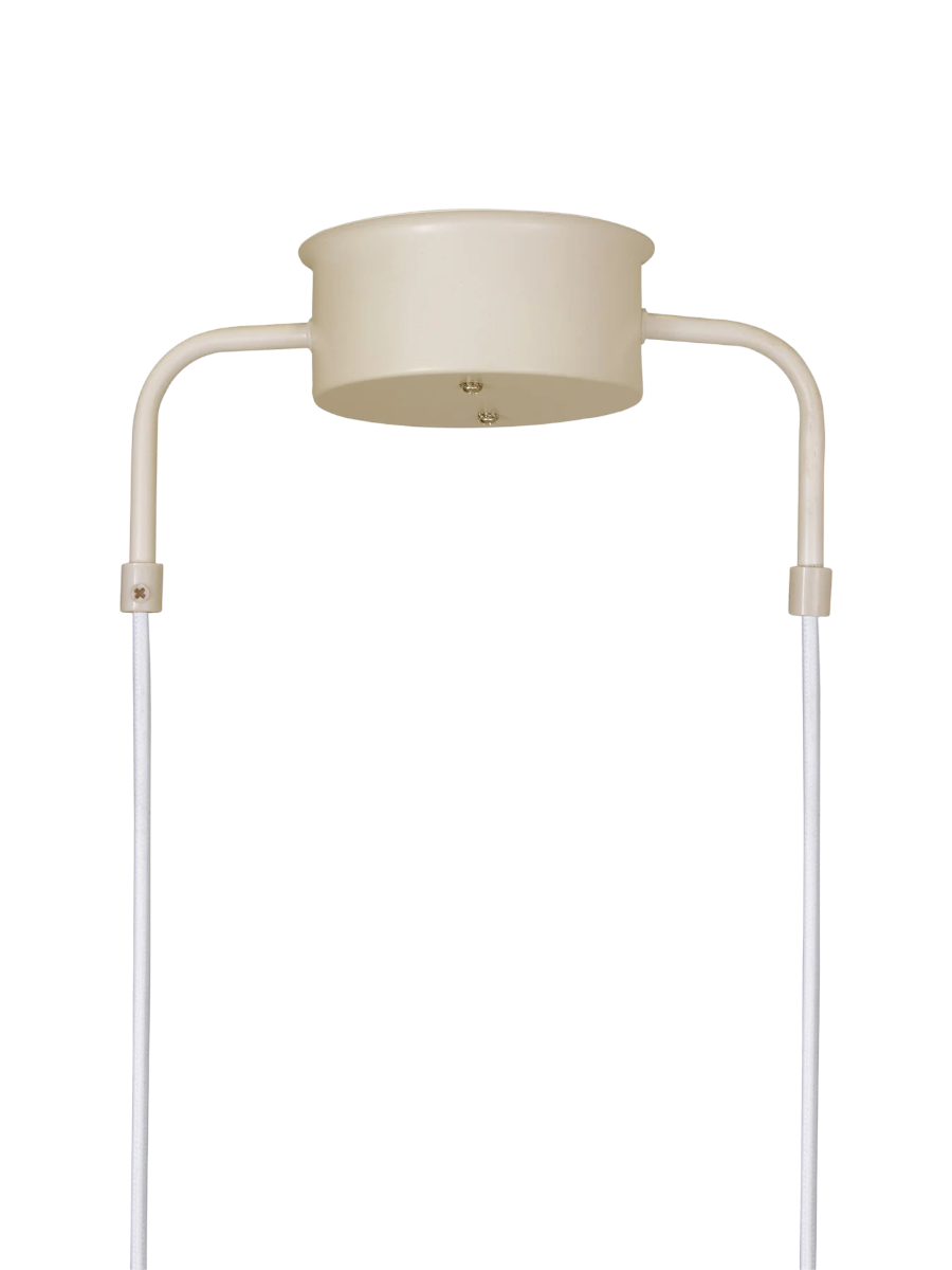
Design Pendellampe „Curve 3“ - Beige
