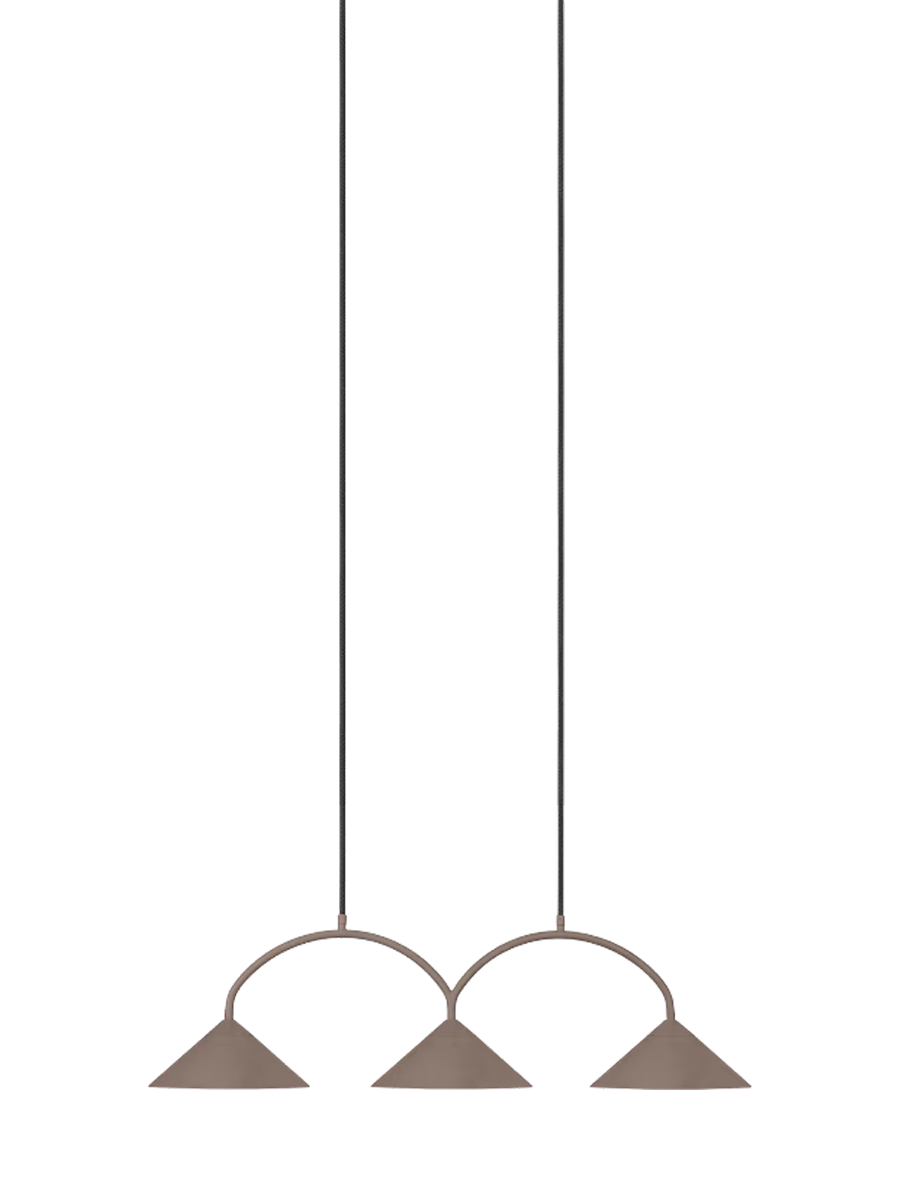 
Design Pendellampe „Curve 3“ - Mocha