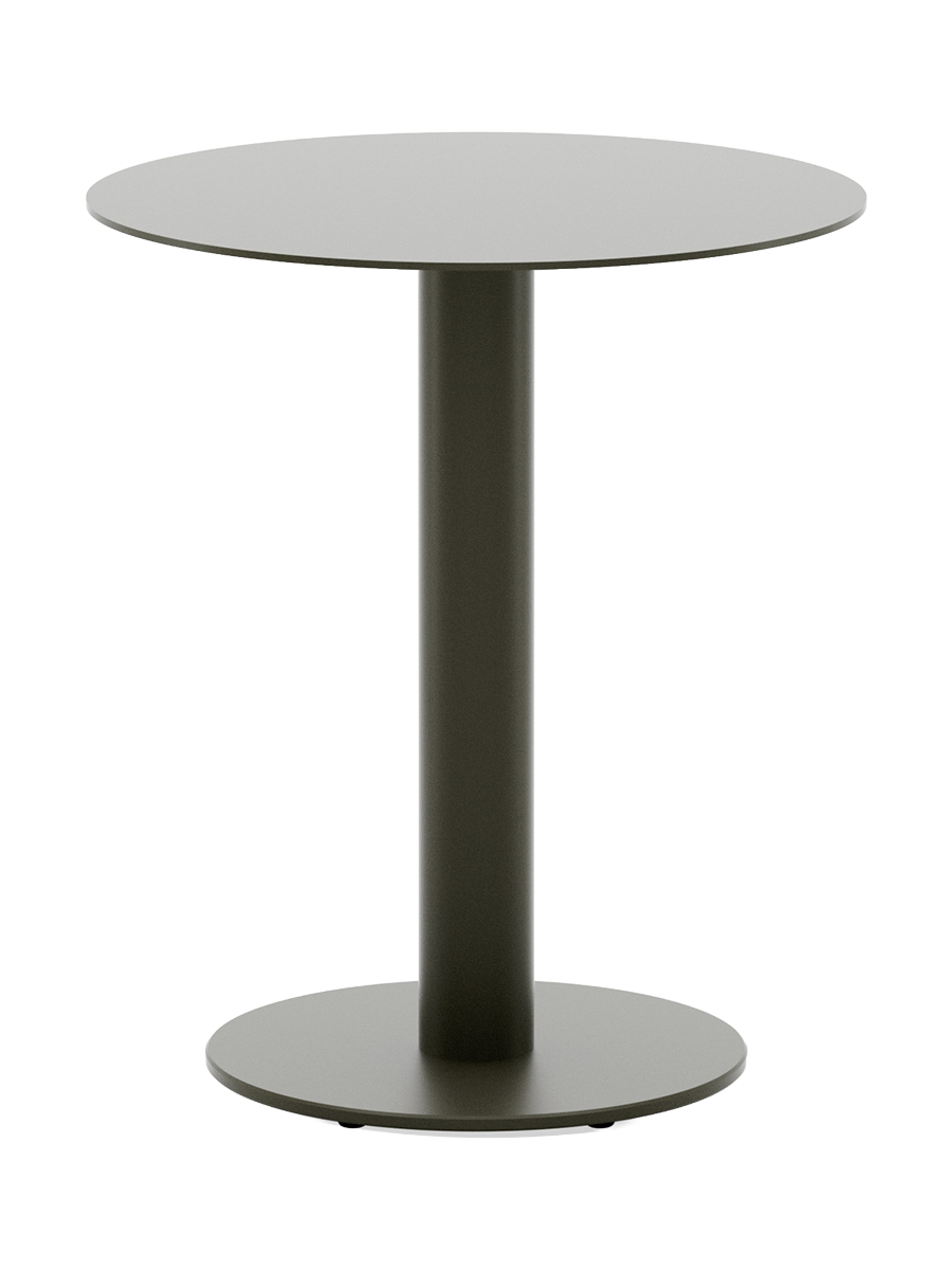 
"May" Designer Outdoor Side Table - Dark green