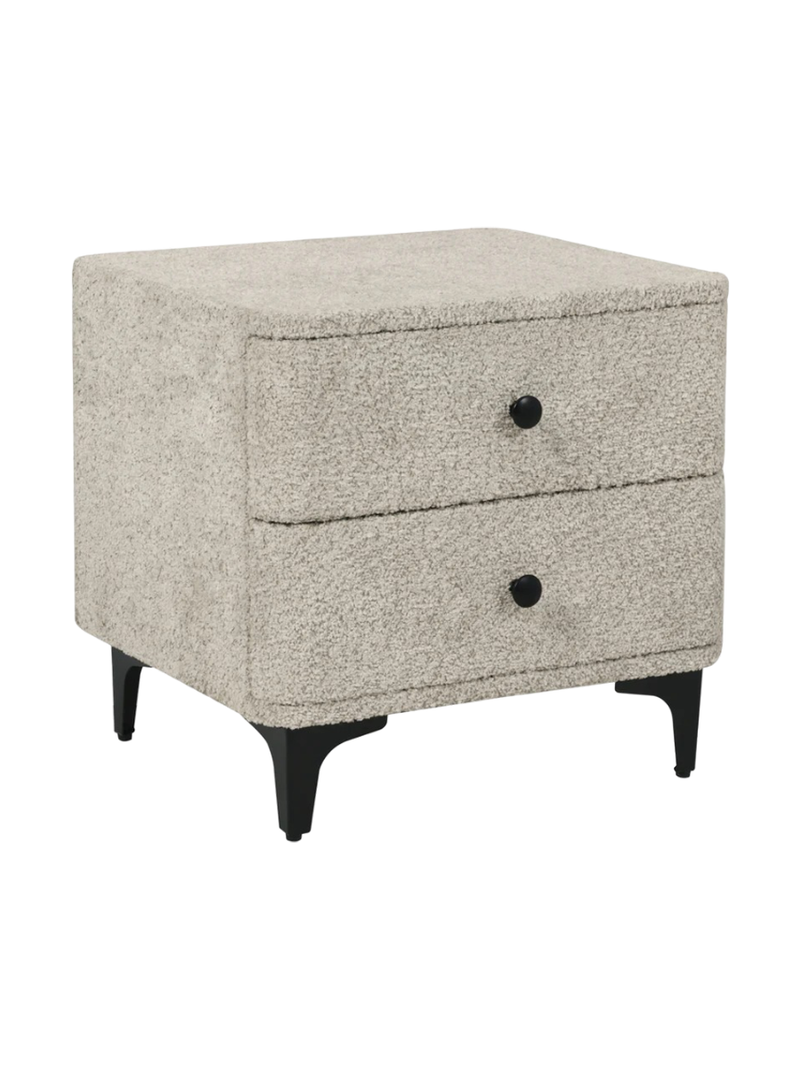 
Dessert design "Art Deco", Bouclé Greige