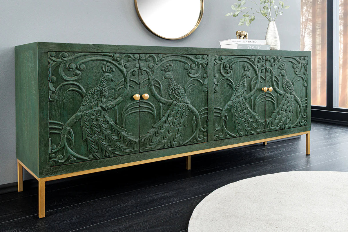
Handgefertigtes Massivholz Design Sideboard „Lord“