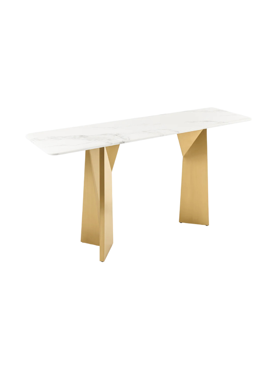 
Grosser Marmor Design Konsolentisch „Extravaganca“
