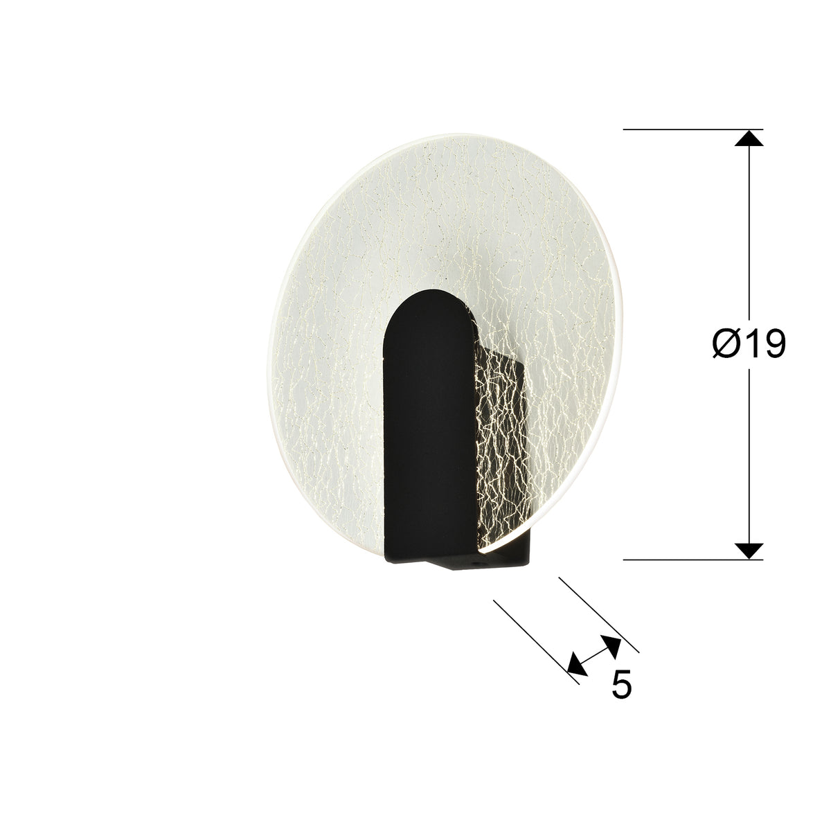 
Applique murale design LED « Auris »