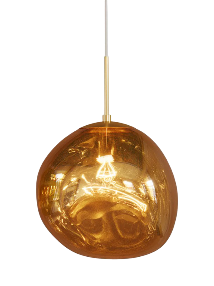 
Suspension design « Liquid Diamond » - Ø 35 cm - Or