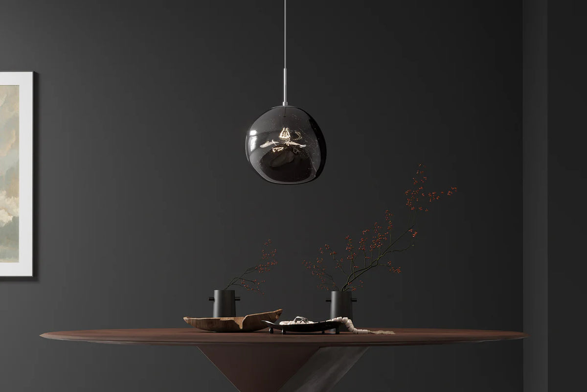 
Suspension design « Liquid Diamond » - Ø 35 cm - Cuivre