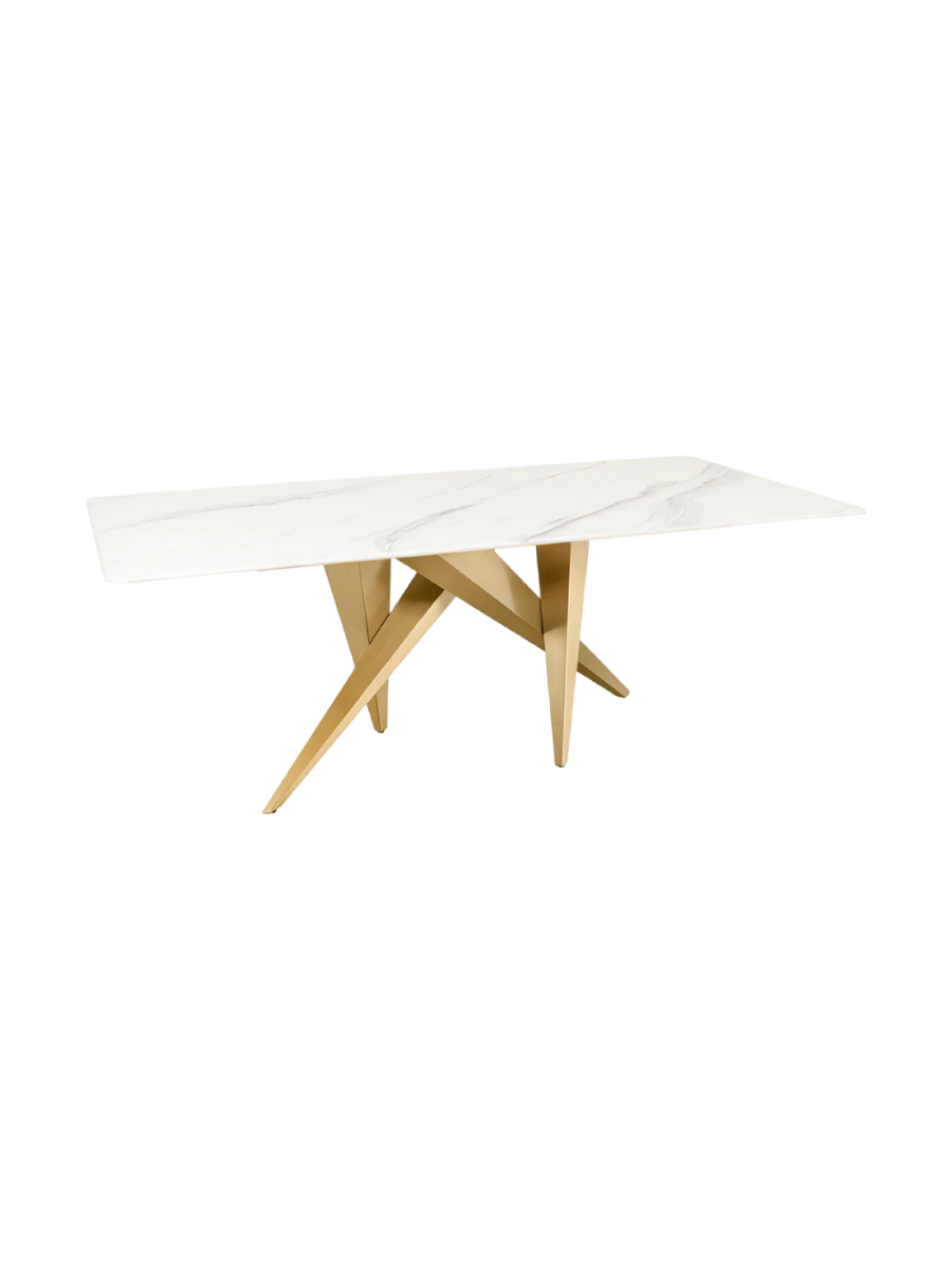 
Tavolo da pranzo di design in ceramica «Art Living», 200 x 100 cm