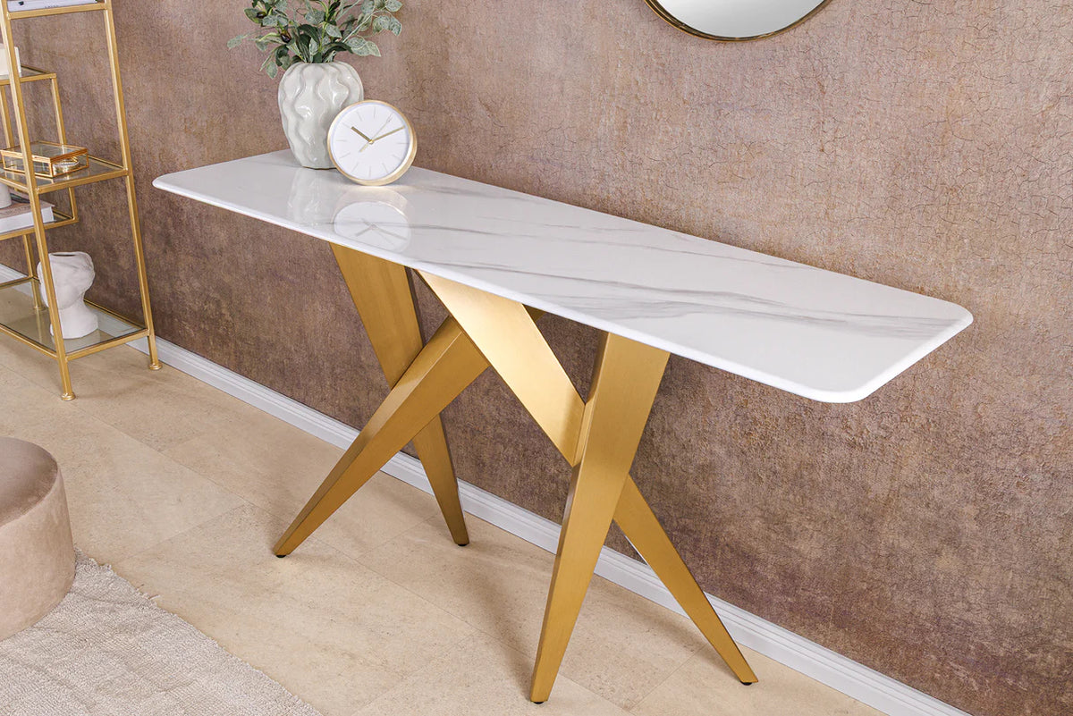
Grosser Keramik Design Konsolentisch „Art Living“