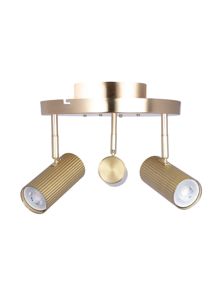 
Design Deckenlampe „Hubble“ - Messing