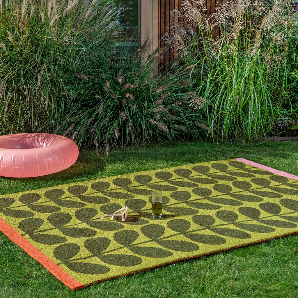 
Hochwertiger In-/Outdoor Designer Teppich „Solid Stem“, verschiedene Grössen - 140 x 200 cm