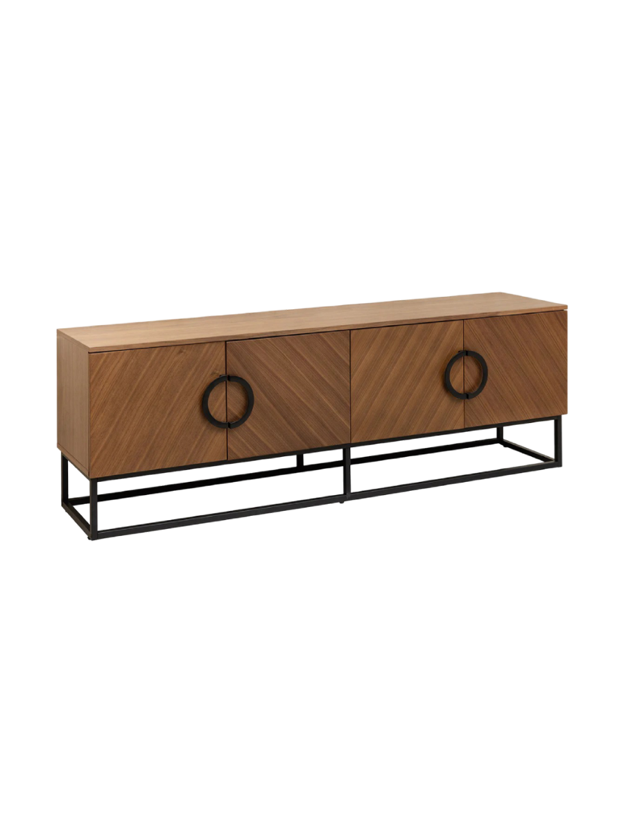 
Design Lowboard „Grandezzo“ - Nussbaum