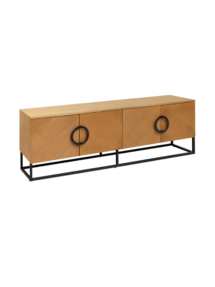 
Design Lowboard „Grandezzo“ - Eiche Natural