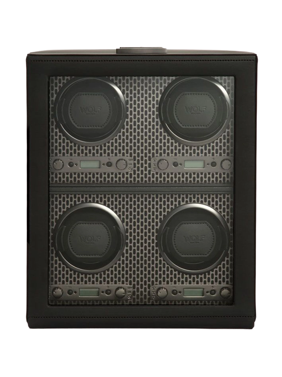 
Watch Winder "Axis" for four wristwatches - Black