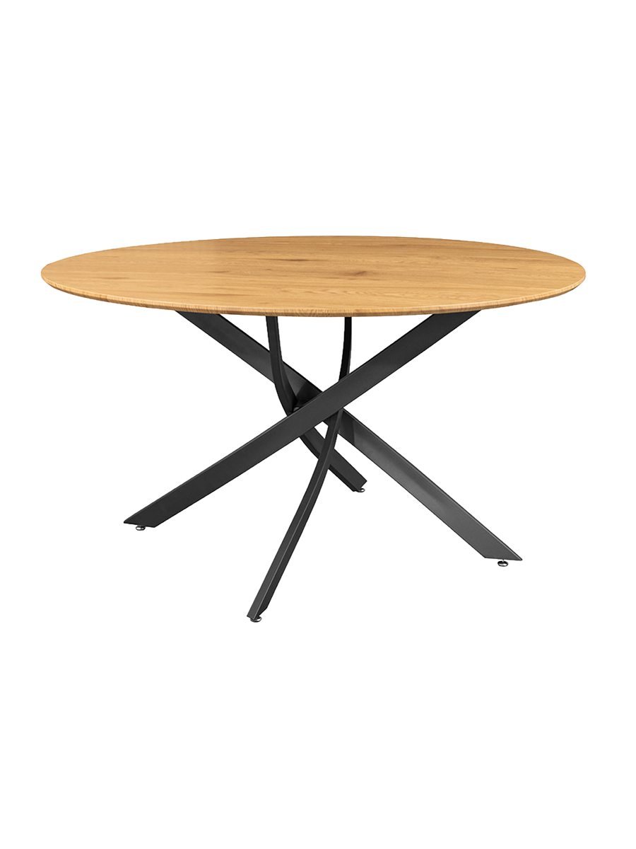 
Round Dining Table "Helix" Ø 120 cm - Natural
