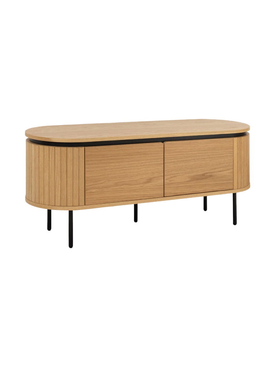 
Meuble bas design « Sophia » - 2 portes, 120 x 55 cm