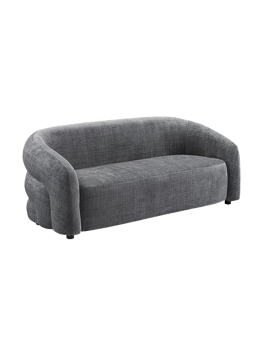 
3-Sitzer Design Sofa „Voque“ - Chenille Grau