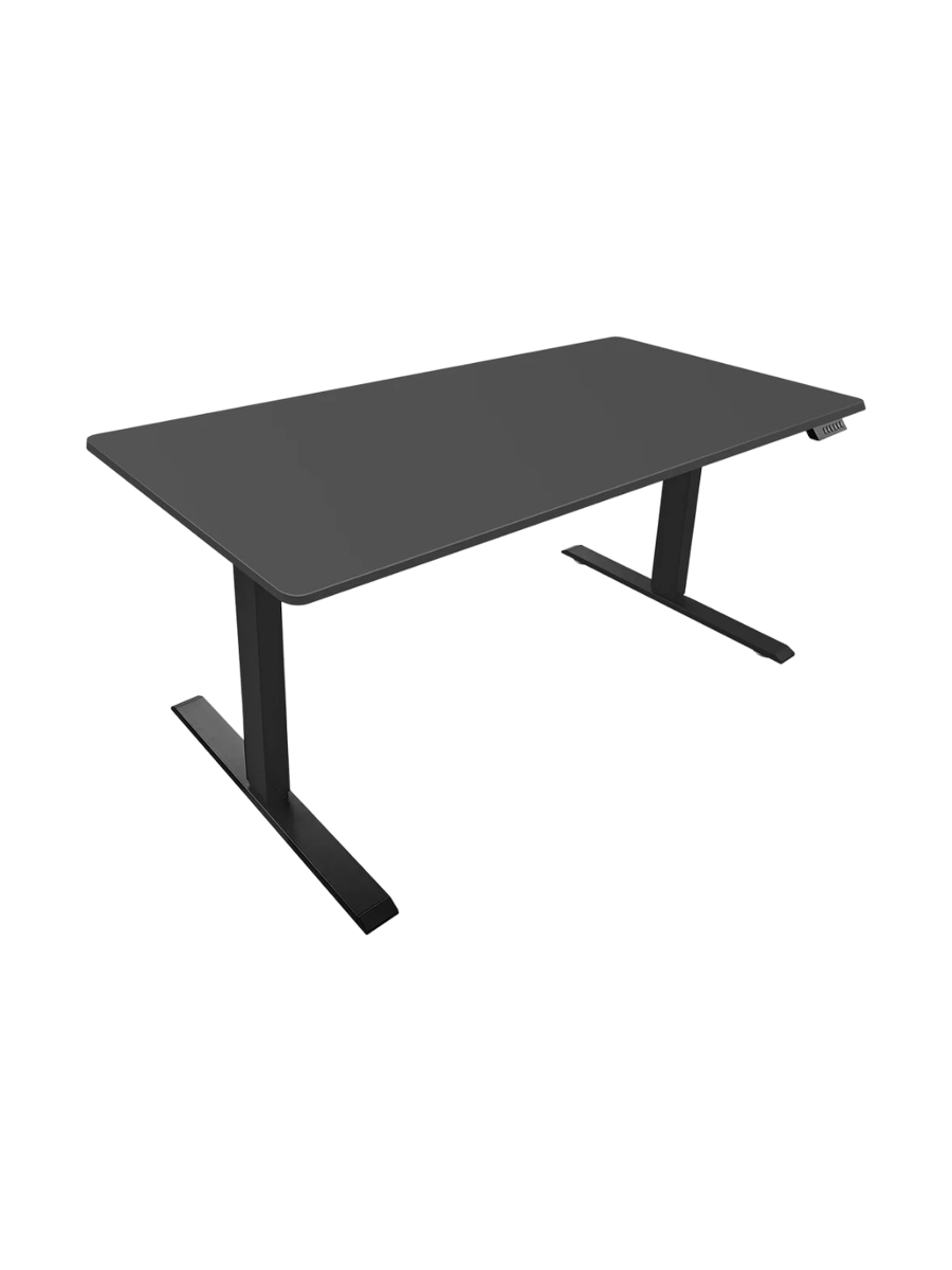 
Height-Adjustable Desk "Black Desk" 140 x 60 cm