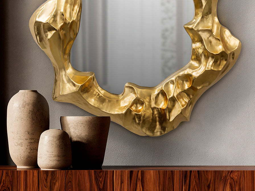
Asymmetrischer Design Wandspiegel „Tatum“