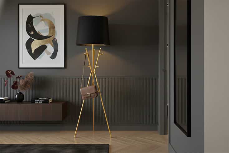 
Lampada da terra di design «Wardrobe»