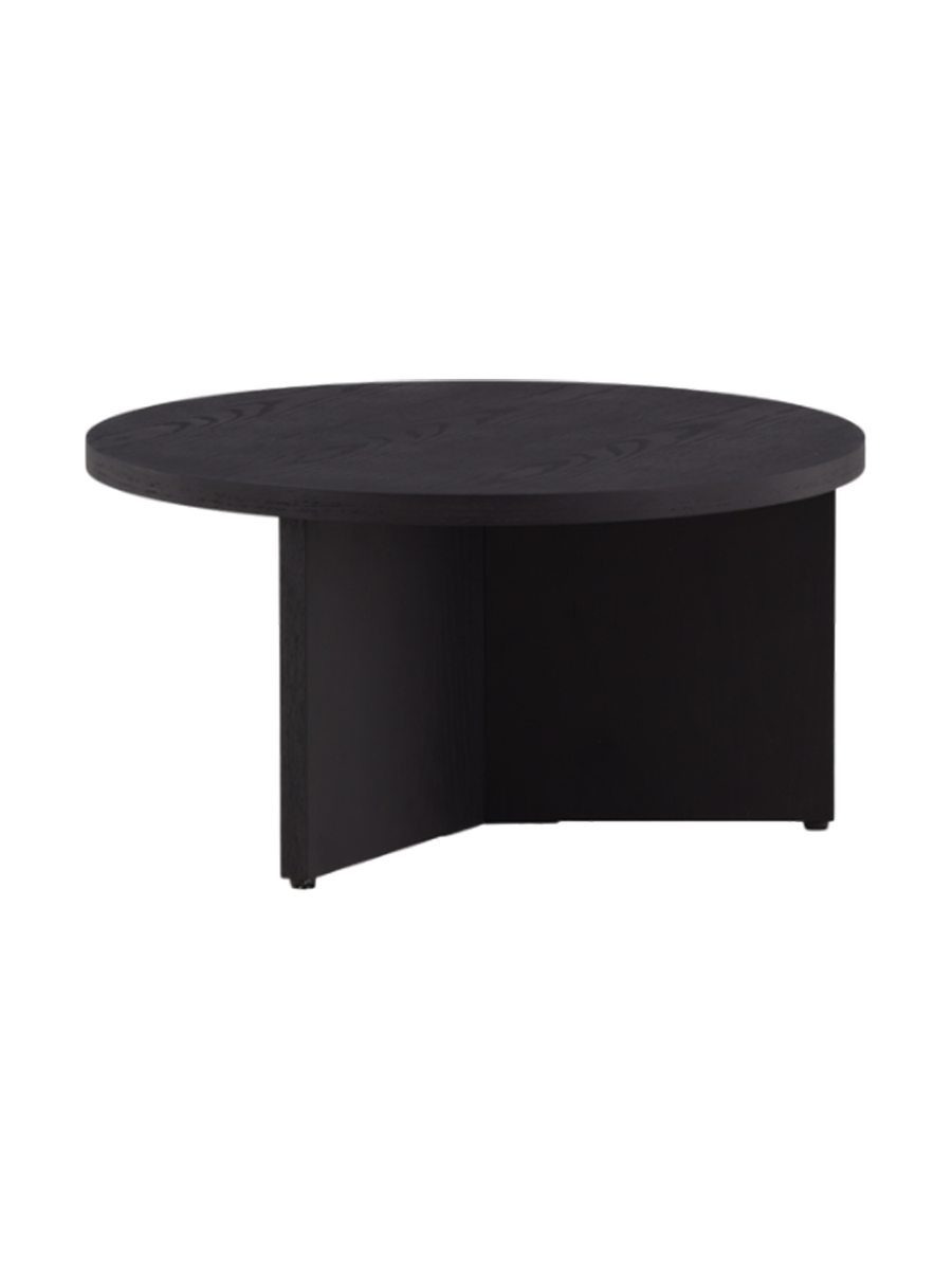 
Tavolino da caffè moderno „Saltö“ Ø 85 cm - Nero