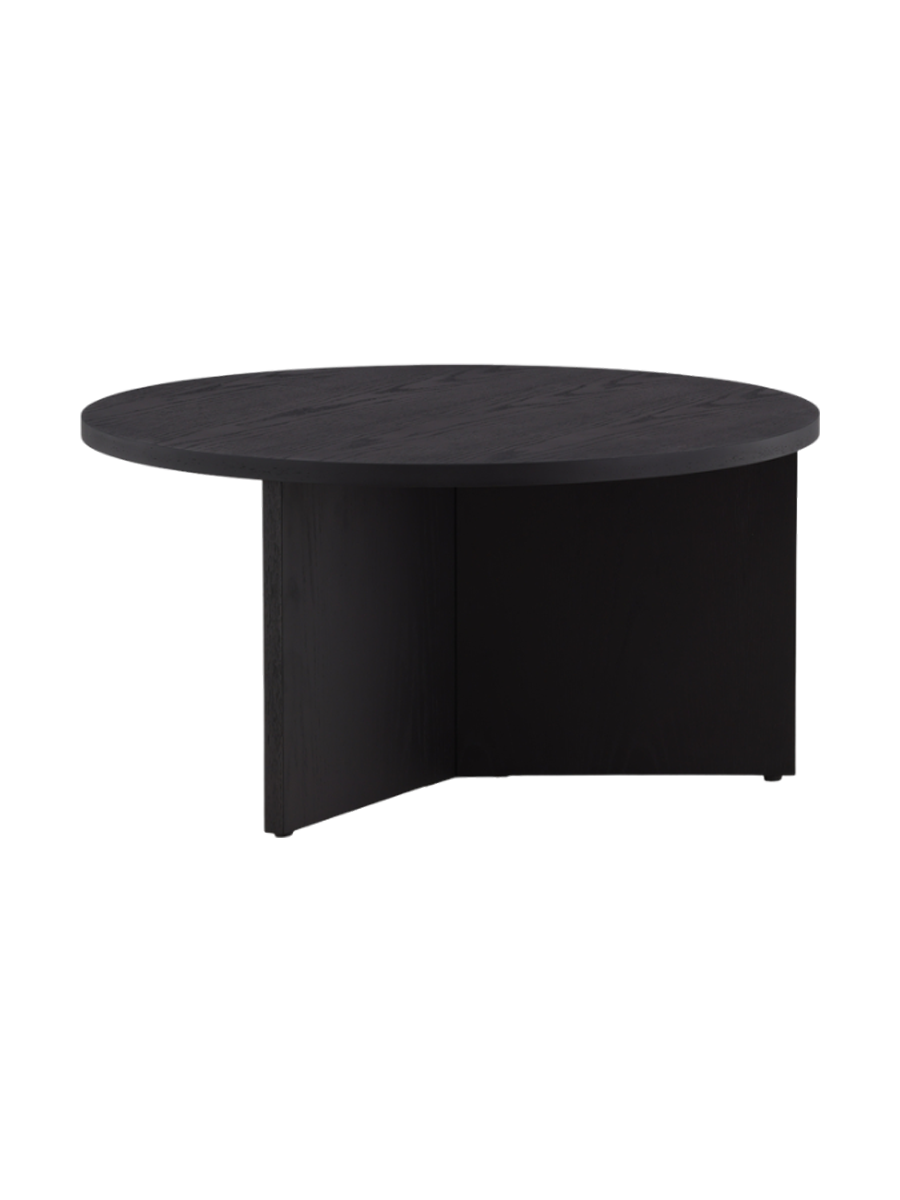 
Tavolino da caffè moderno „Saltö“ Ø 65 cm - Nero