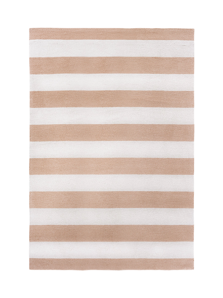 
Tapis design d'intérieur/extérieur de haute qualité « Lille », différentes tailles - 140 x 200 cm / Pâle, Noisette